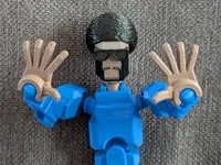 0.12mm layer, 2 walls, 15% infill - AMS required for head