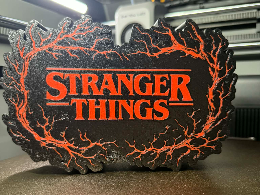Stranger Things LED Lightbox – High Detail Wall 