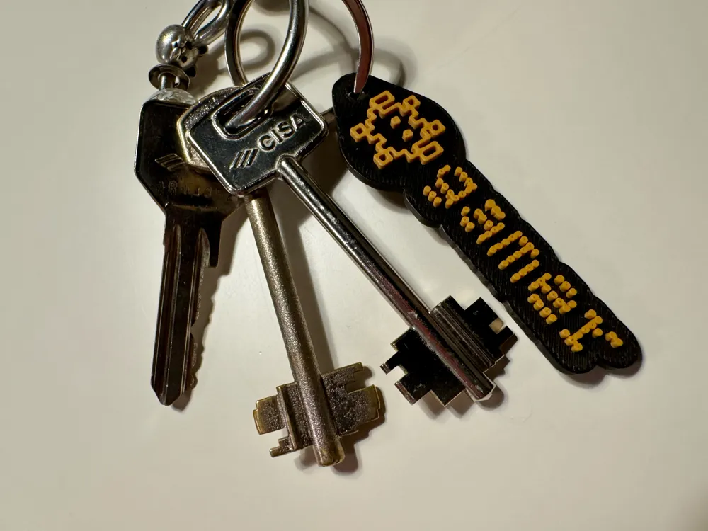 Custom Parametric Keychains, your Icon, Text, Font - Free 3D Print ...