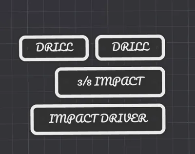 multiple tool labels 