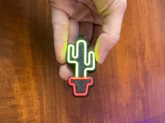 Mini neón Cactus