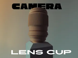 Camera Lens Inspired Cup