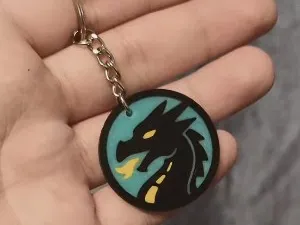 keychain - dragon