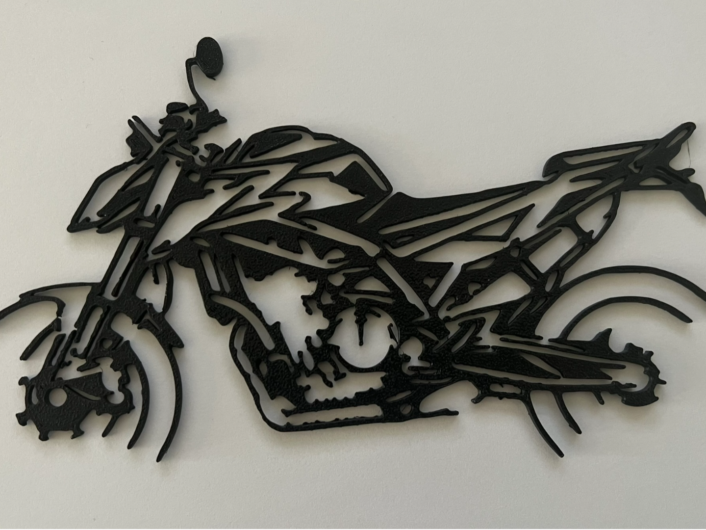 KTM Duke 890 – Minimalistische Wandkunst / Deko