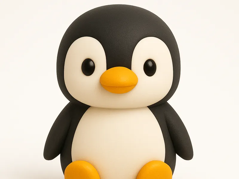 Cute penguin