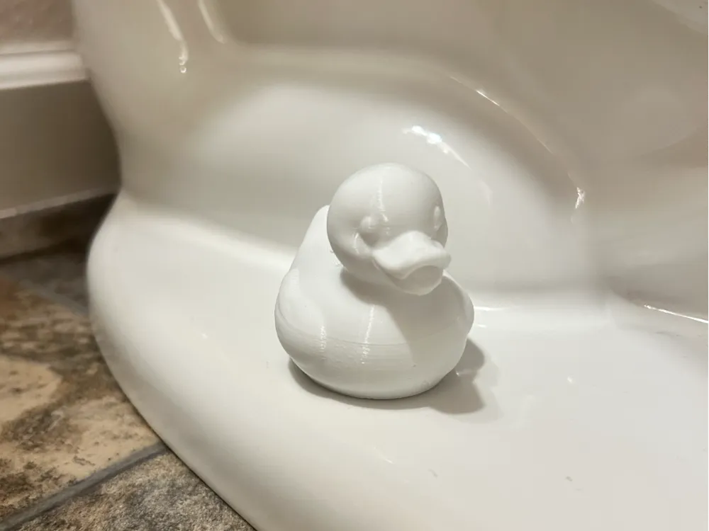 Modelo para impresión 3D: Potty Pal - Rubber Ducky. Referencia del modelo original.