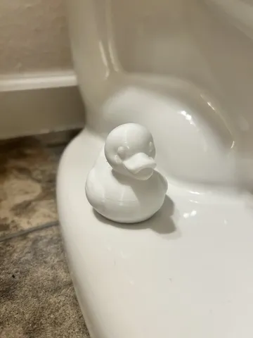Modelo para impresión 3D: Potty Pal - Rubber Ducky — vista de referencia 3