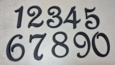 Numbers 0-9