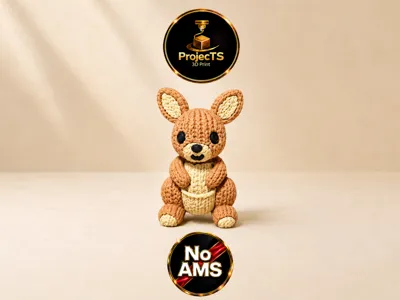 Knitted Kangaroo