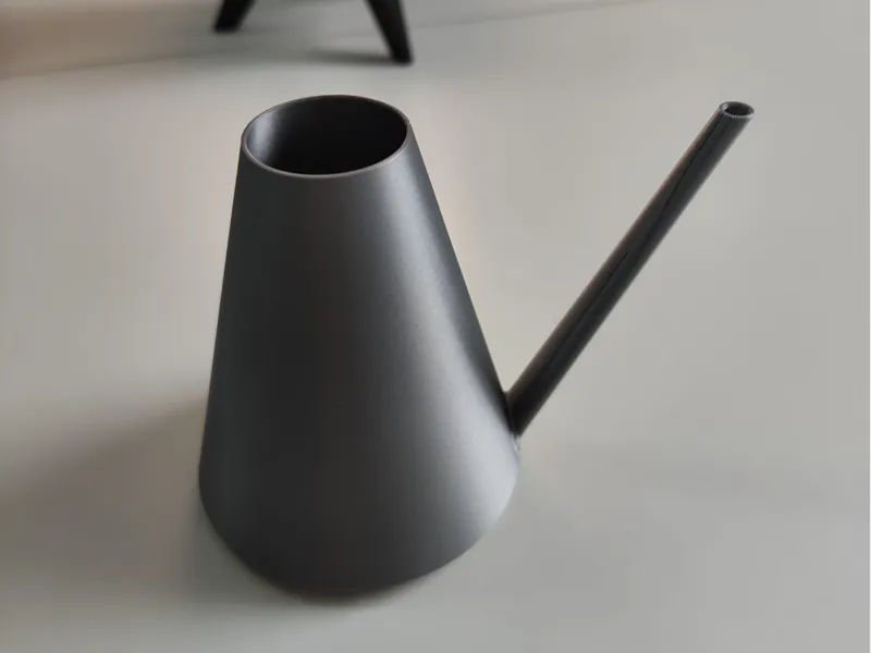 Small minimalist watering can pot plant water