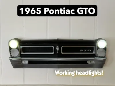 1965 Pontiac GTO front end