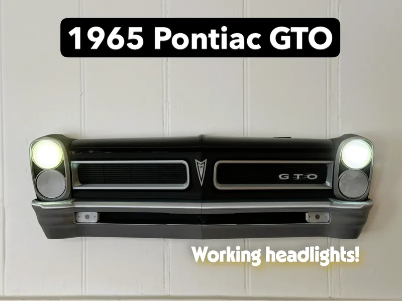 1965 Pontiac GTO front end