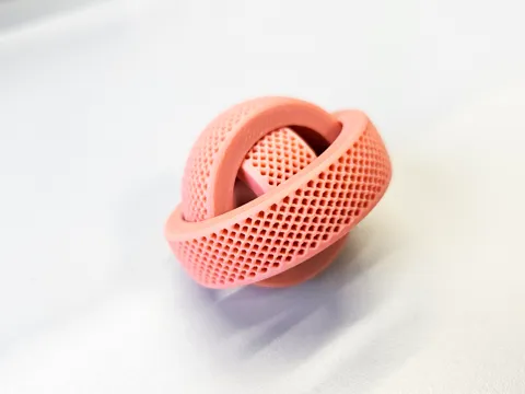 Net Gyro Fidget Spinner (Print-in-Place) view 2