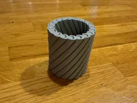 0.2mm layer, 2 walls, 0% infill