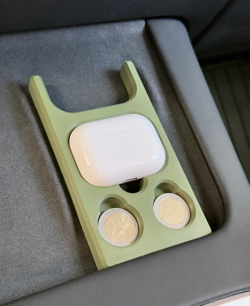 Tesla wireless charging holder for Airpods
