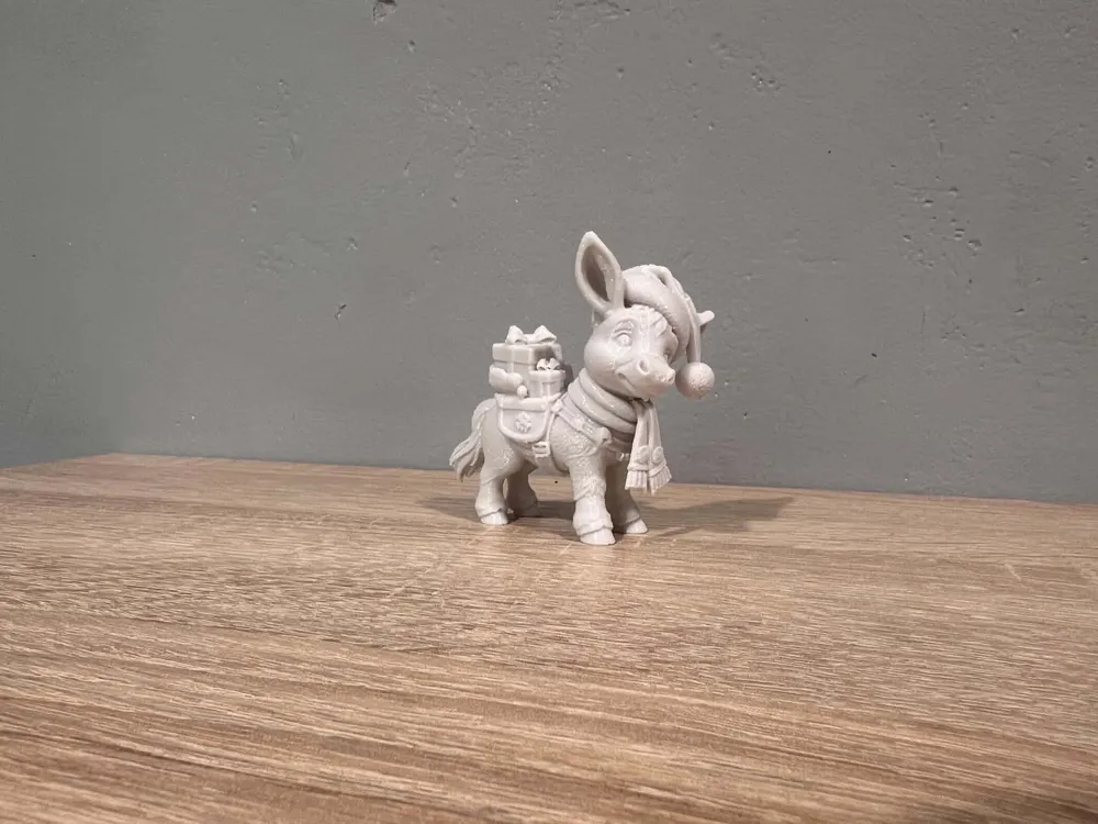 Christmas Donkey - Free 3D Print Model - MakerWorld
