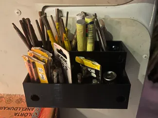 wall-mounted sorting box