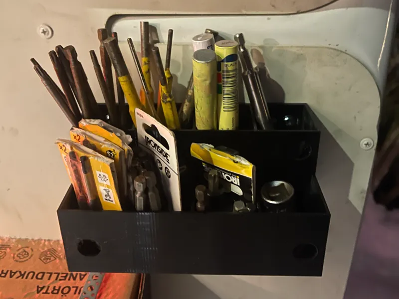 wall-mounted sorting box