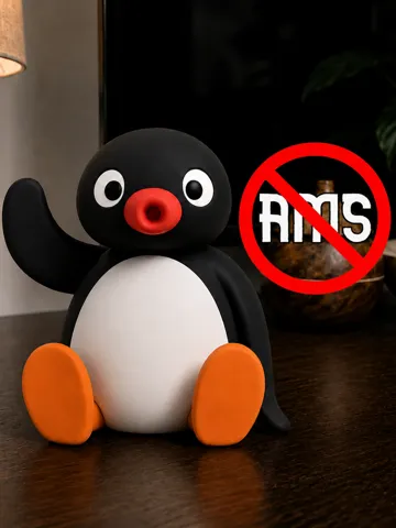 Accesorio para impresora 3D: Pingu Cute Hello NO AMS da Assemblare — vista de referencia 2