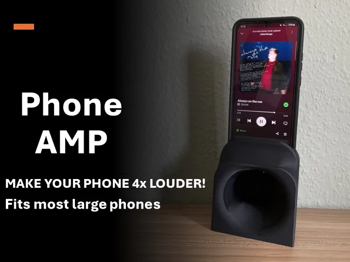 Phone Speaker Amplifier
