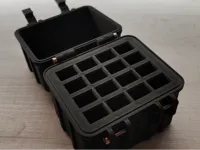 Ruggedbox porta SFP coperchio basso 16 slot + logo