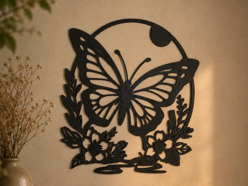 Wall decoration "Summer Butterfly"