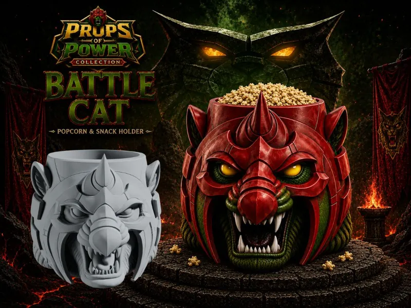Battle Cat - Popcorn & Snack Holder (He-Man/MOTU)