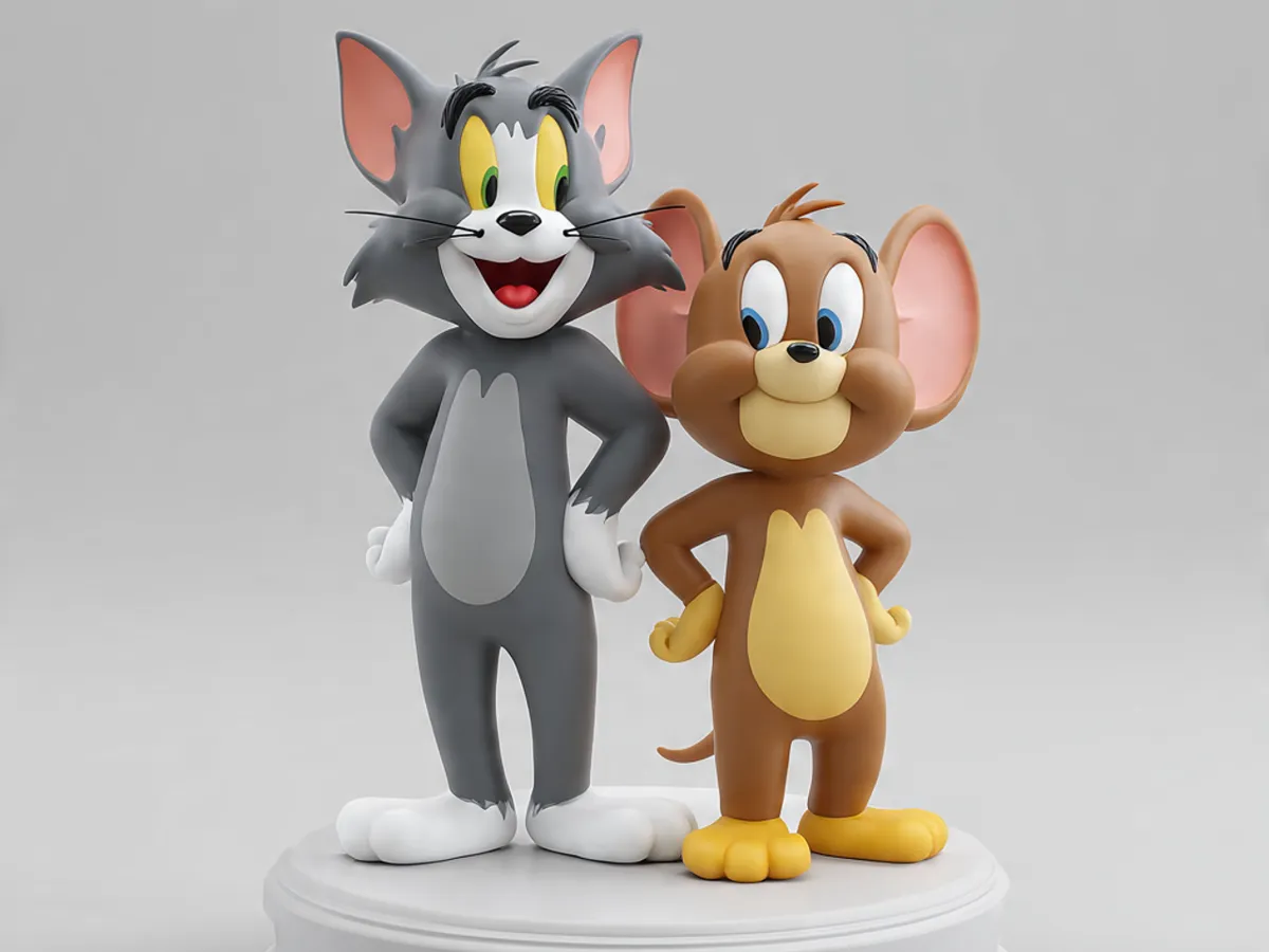 Tom und Jerry - Free 3D Print Model - MakerWorld
