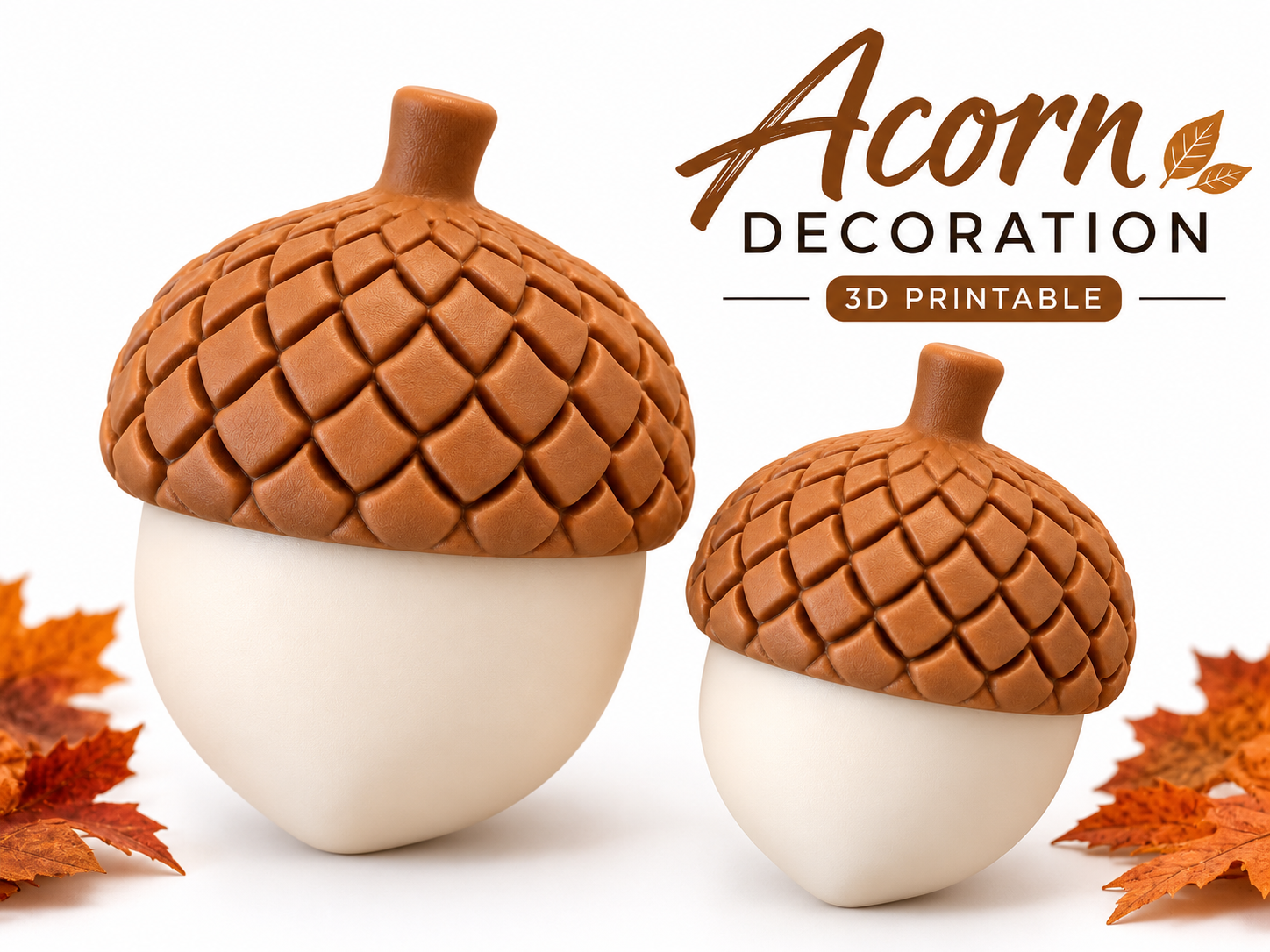 Acorn Decoration – NO AMS 3D model