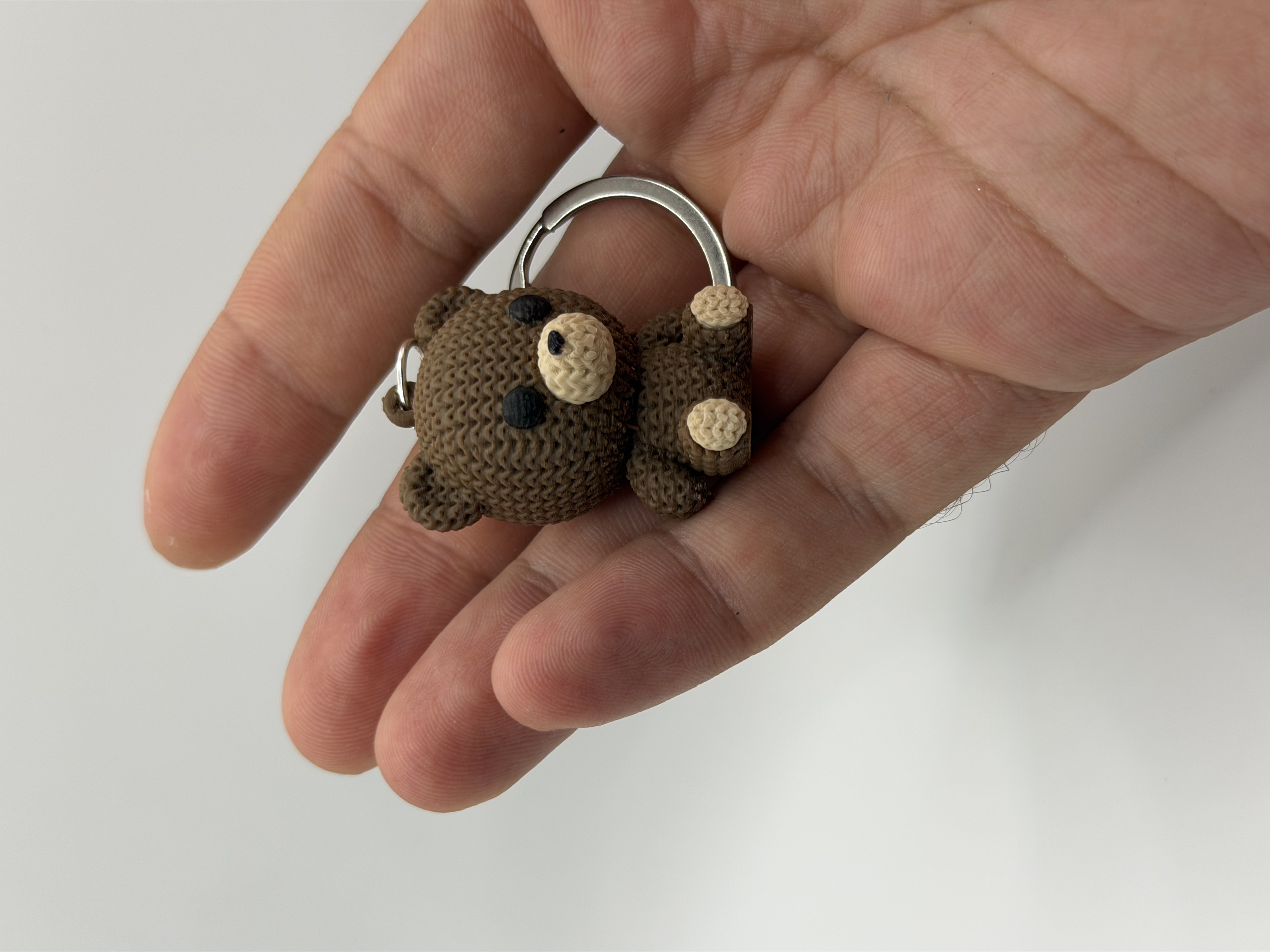 Miniatura 2 do modelo 3D Knitted Teddy Bear