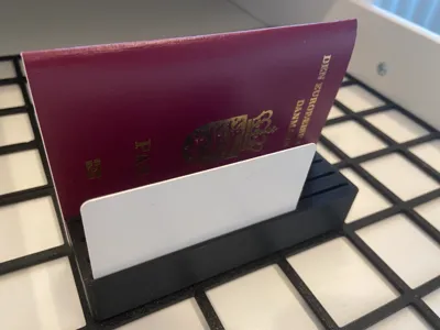 Gridfinity Card and Passport Holder
