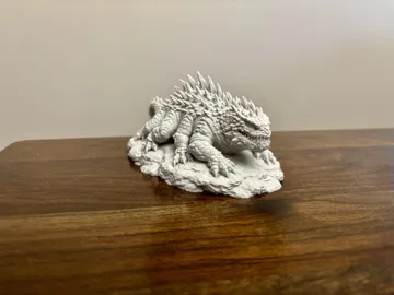 Accesorio para filamento: The Stone Gazer - Basilisk ~Classic D&D Monsters — vista de referencia 4