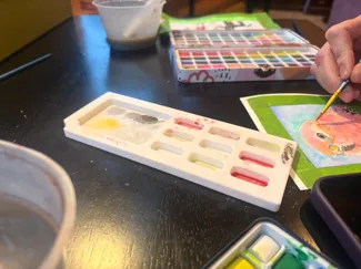 Watercolor Paint Palette