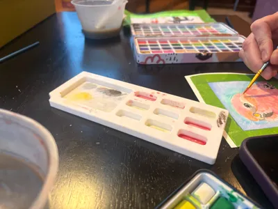 Watercolor Paint Palette