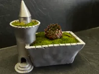 Castle Flowerpot 0.2mm layer, 2 walls, 10% infill