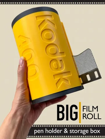 Organizador: BIG Kodak film roll – Pen holder & storage box — vista de referencia 2