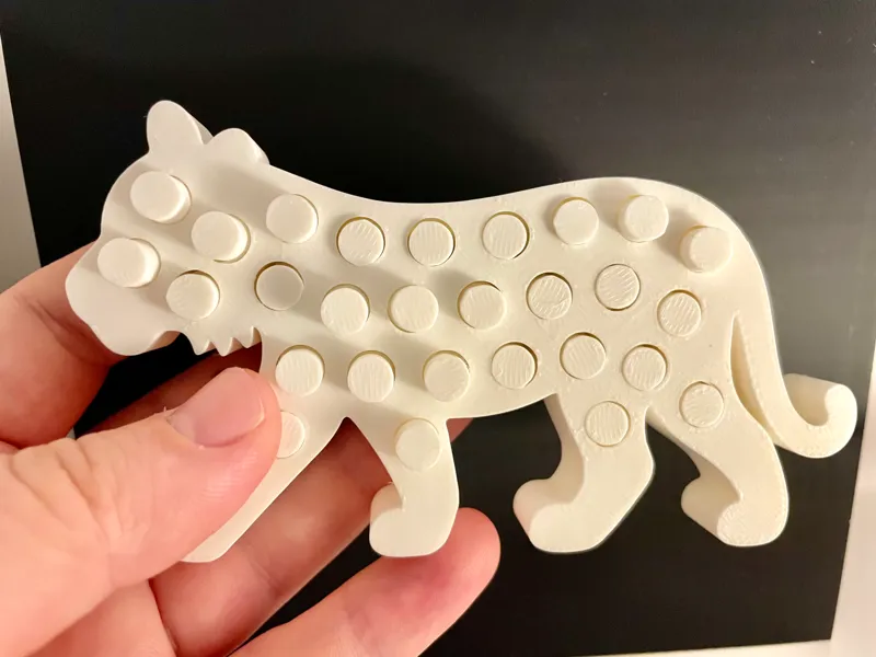 Tiger Pin Art Fidget