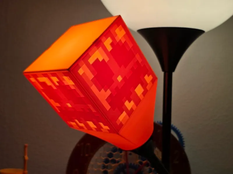 Pumpkin lampshade