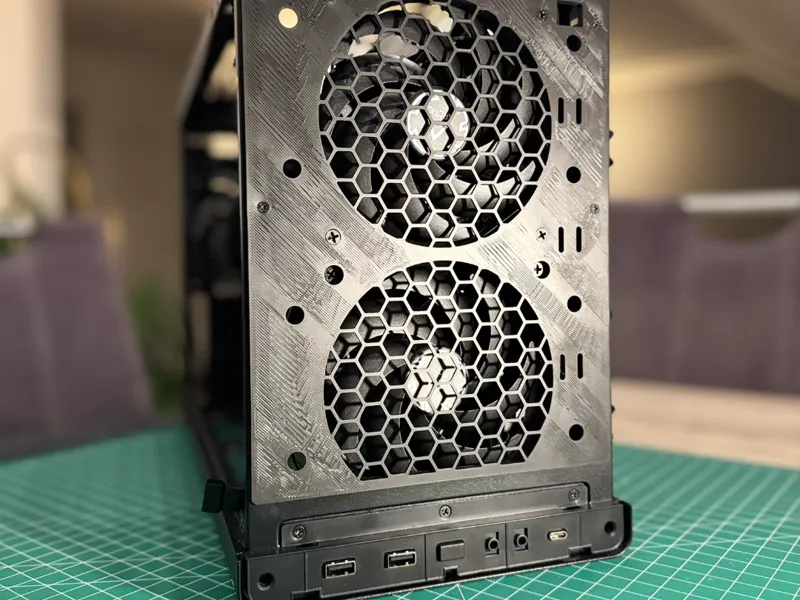 Lian Li A3 mATX Frontpanel 2x120mm Lüfterhalterung