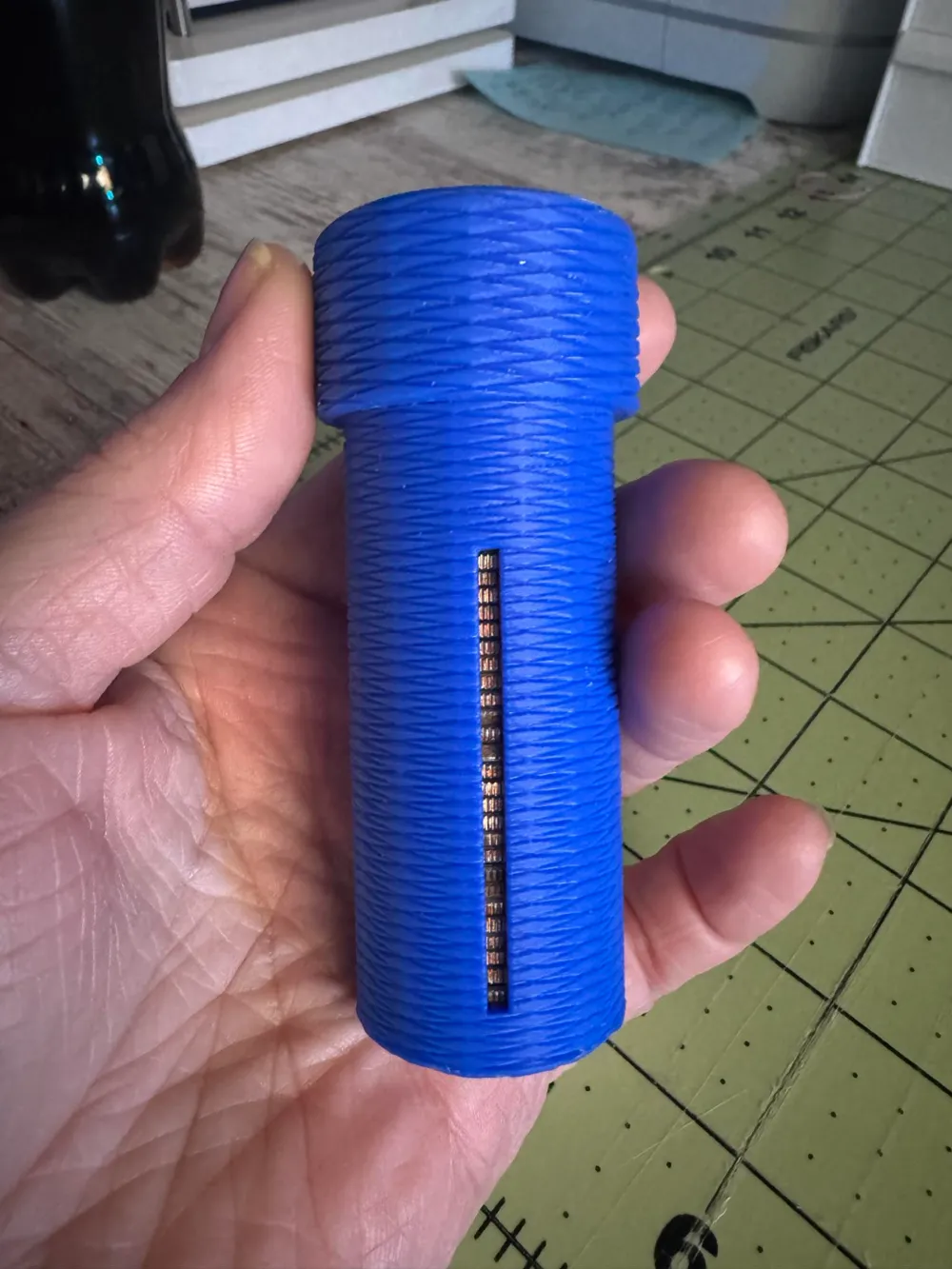 Textured Quarter Roll Container by charlesrose67x MakerWorld