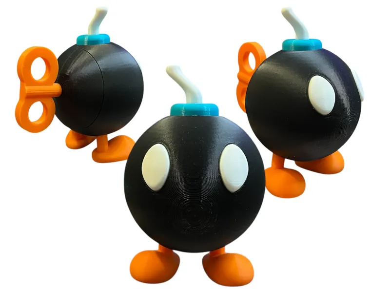 Bob-Omb Storage Buddy – Hinged Container Toy