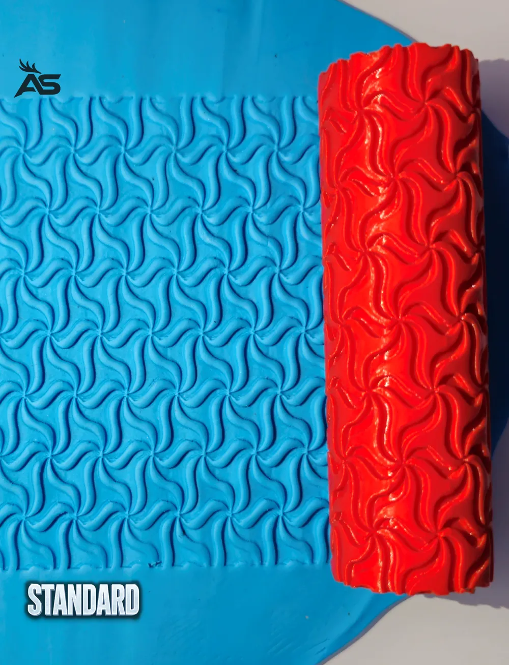 AS-R077-S – Twisted Wave Pattern Rollers - Free 3D Print Model - MakerWorld