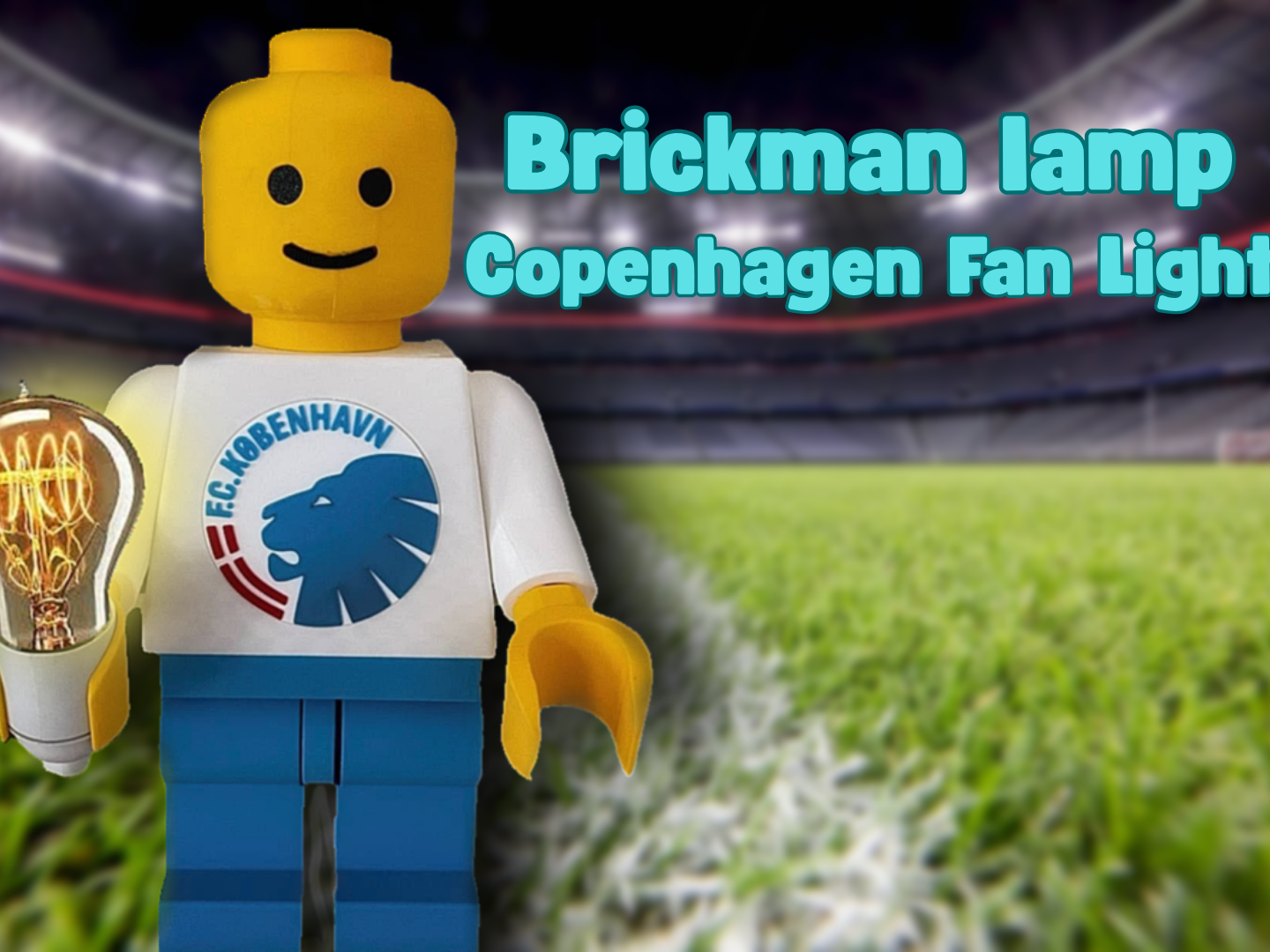 Brickman Lamp – F.C. Copenhagen|E27 Lamp Socket