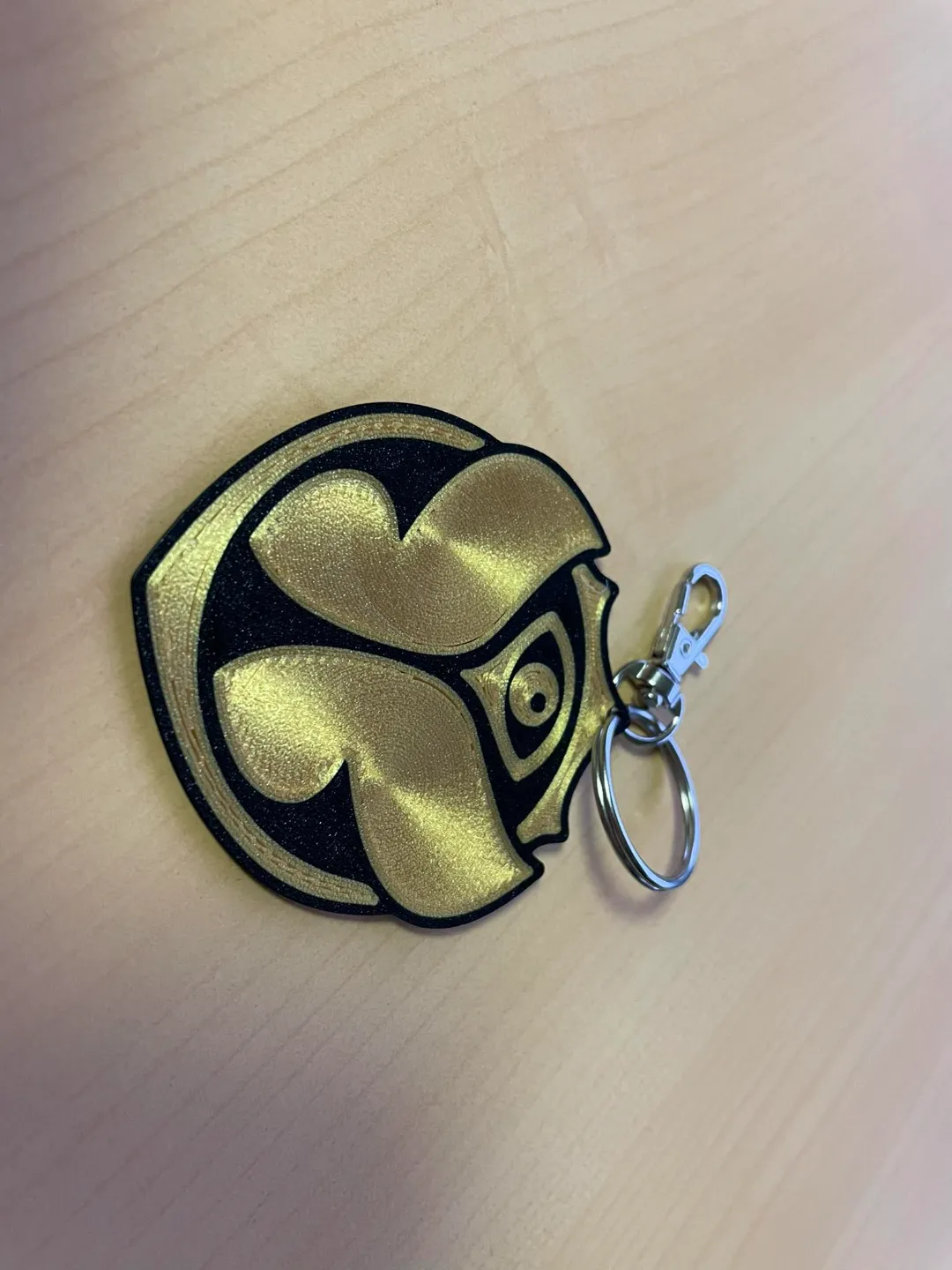 tomorrowland earrings/necklace and keyring view 2