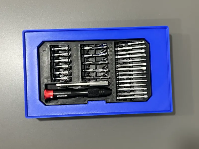 Parkside screwdriver set gridfinity