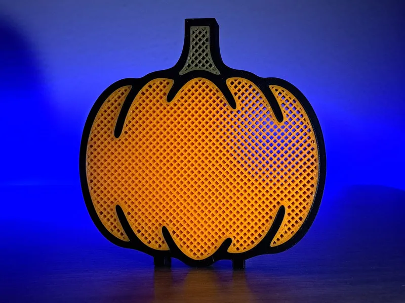 2D Decorative pumpkin