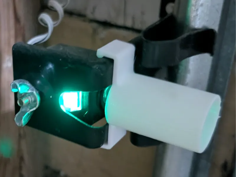 Garage Door Optical Sensor Shade