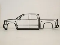 Décoration murale Chevrolet Silverado GMT900 — photo 2