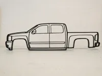 Décoration murale Chevrolet Silverado GMT900 — photo 3