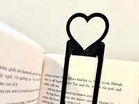 Marque-page cœur d'amour — photo 1